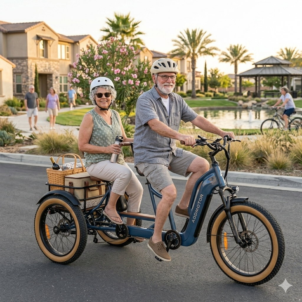 Cycling Together: Discovering New Horizons with the Addmotor M-380 Tandem eTrike